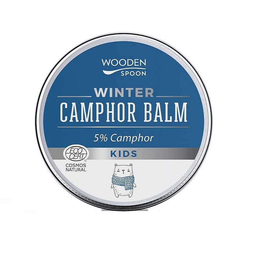WOODEN SPOON Бальзам для детей камфорный 5% Winter Camphor Balm 5% Camphor Kids – фото 2
