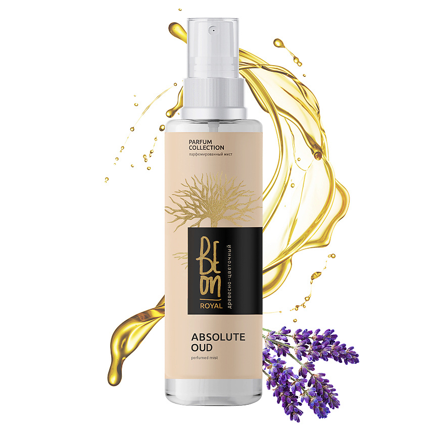 BEON Парфюмированный мист для тела ROYAL Absolute Oud спрей для волос – фото 1