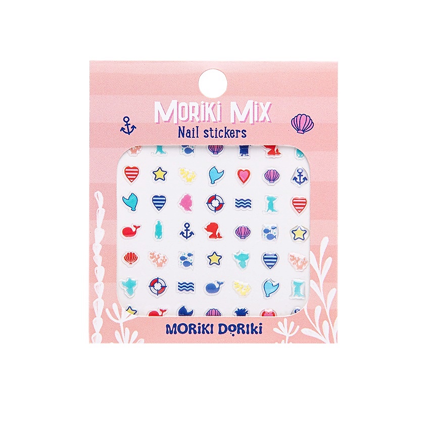 MORIKI DORIKI Наклейки на ногти Nail stickers MORIKI MIX – фото 2