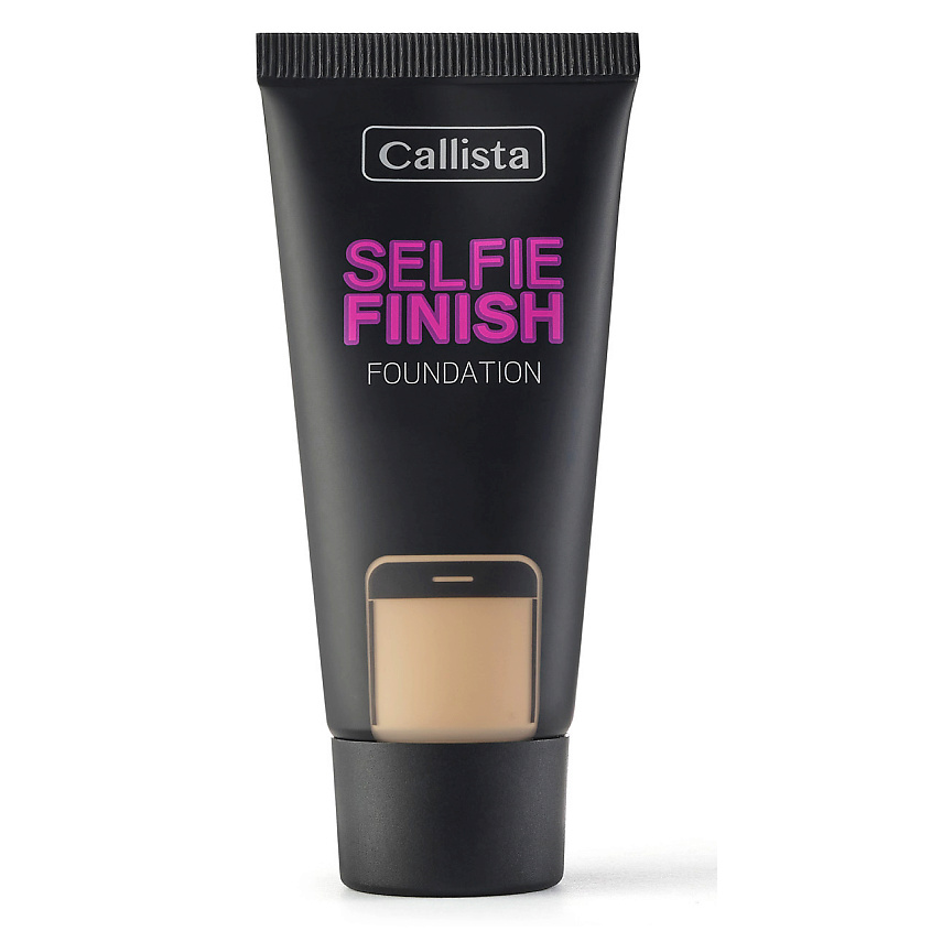 CALLISTA Тональный крем для лица Selfie Finish SPF15, № 100 Нэчурал Беж 25 мл – фото 1