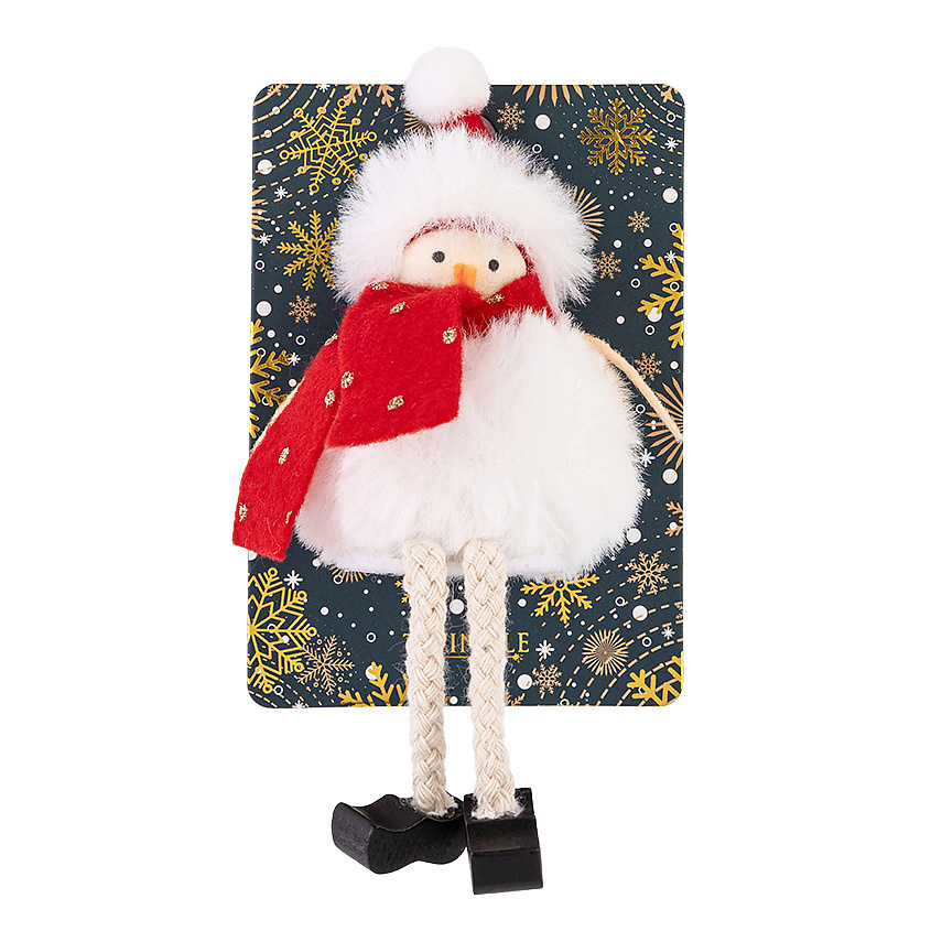 TWINKLE Декоративная елочная игрушка SNOWMAN WHITE – фото 2