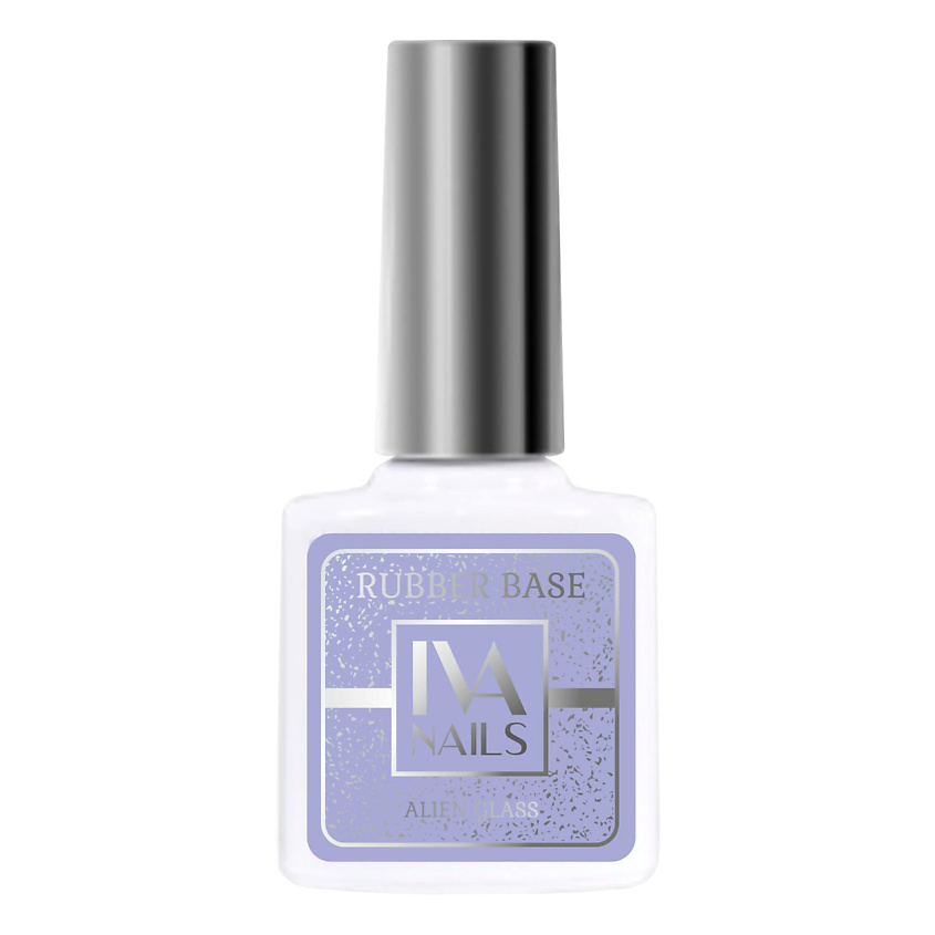IVA NAILS Каучуковая база для гель-лака ALIEN GLASS – фото 1
