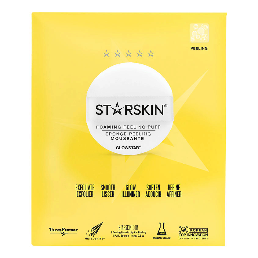STARSKIN Пилинг-спонж для лица – фото 1