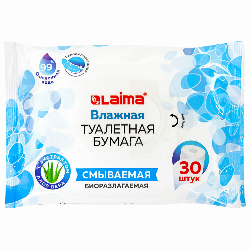 LAIMA Бумага туалетная влажная – фото 1