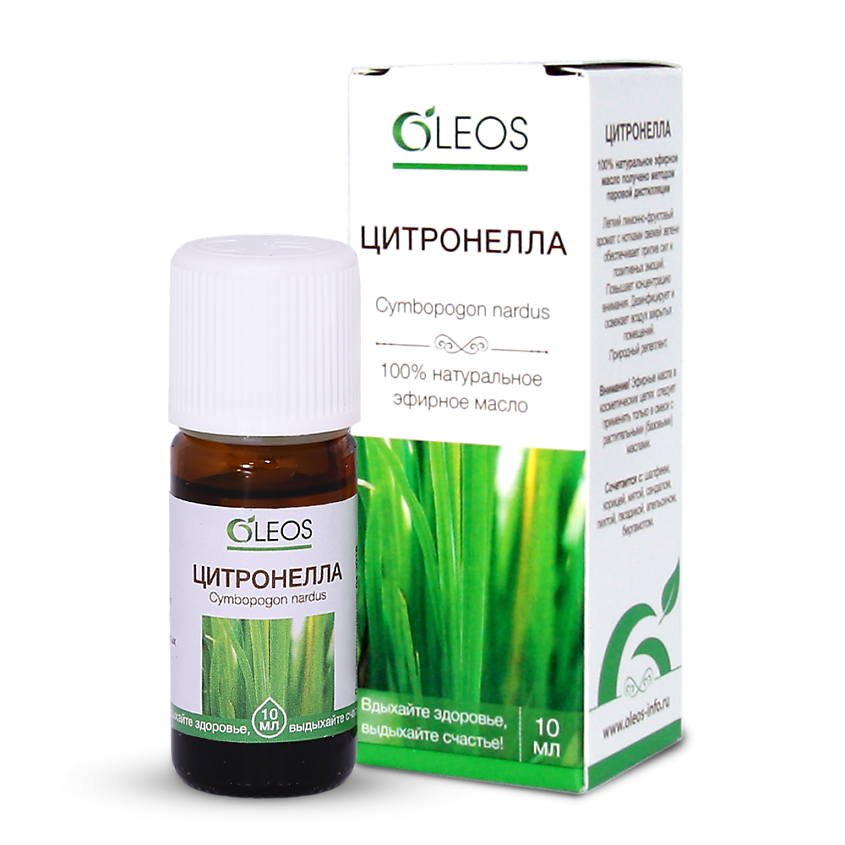 OLEOS Эфирное масло Цитронелла – фото 2