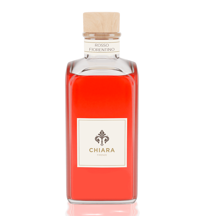 CHIARA FIRENZE Диффузор с палочками Красный пряный апельсин ROSSO FIORENTINO – фото 1