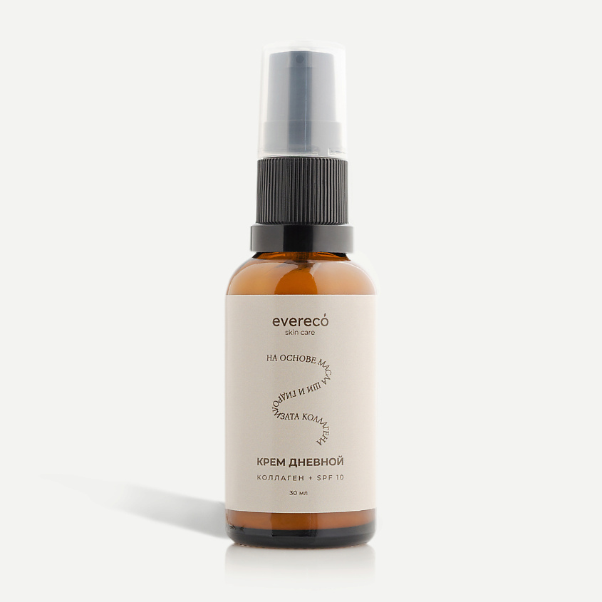 EVERECO SKIN CARE Дневной крем для лица Коллаген + SPF 10 – фото 1