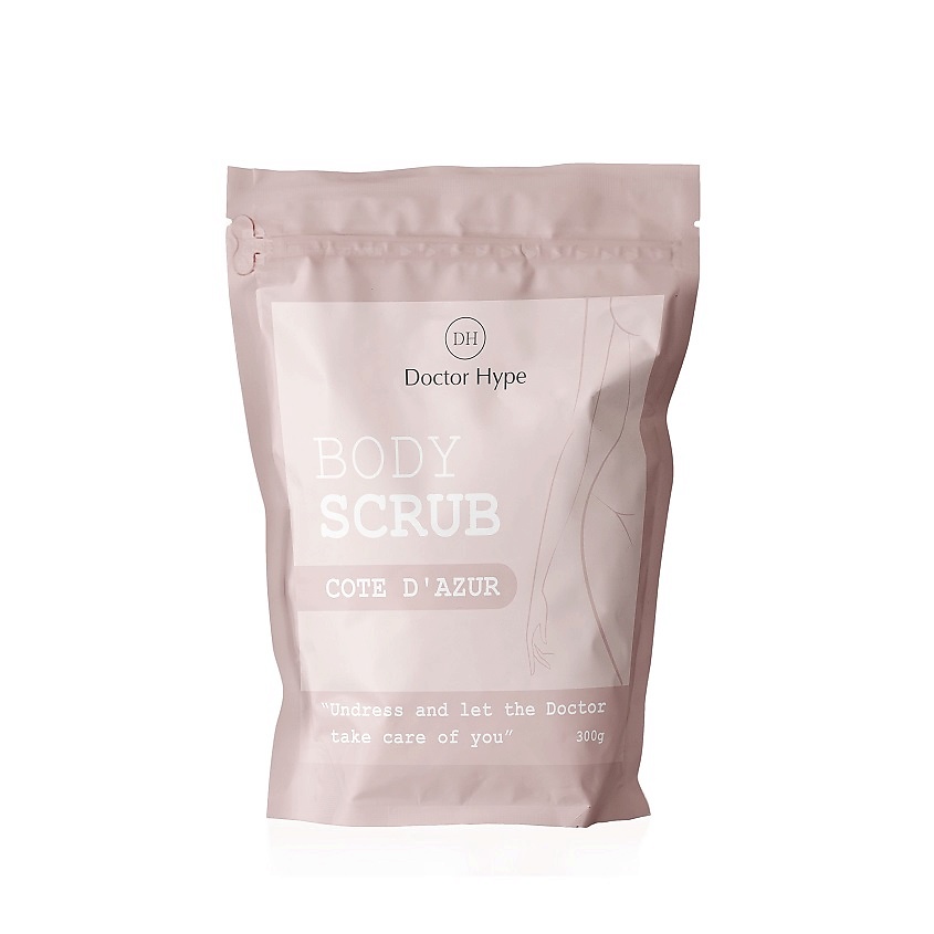 DOCTOR HYPE Cкраб с гималайской розовой солью Body Scrub Cote D' Azur – фото 1