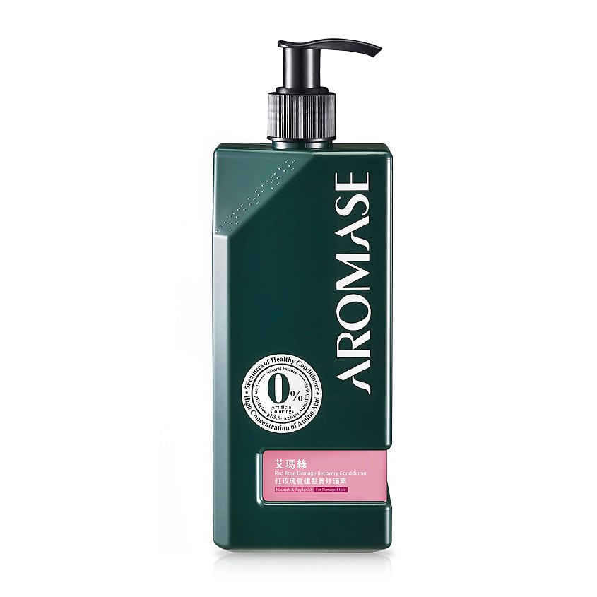 AROMASE Кондиционер для восстановления поврежденных волос с эфирным маслом розы Red Rose Damage – фото 1