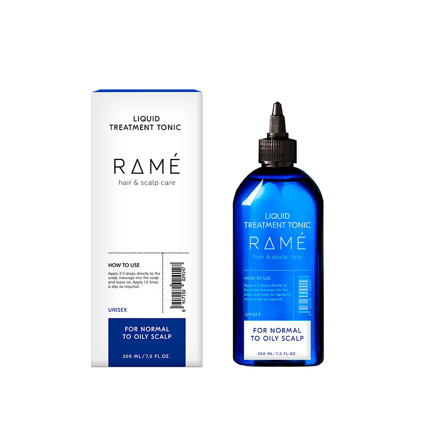 RAMÉ Тоник от перхоти, для нормальных и жирных волос RAMÉ LIQUID TREATMENT TONIC – фото 2