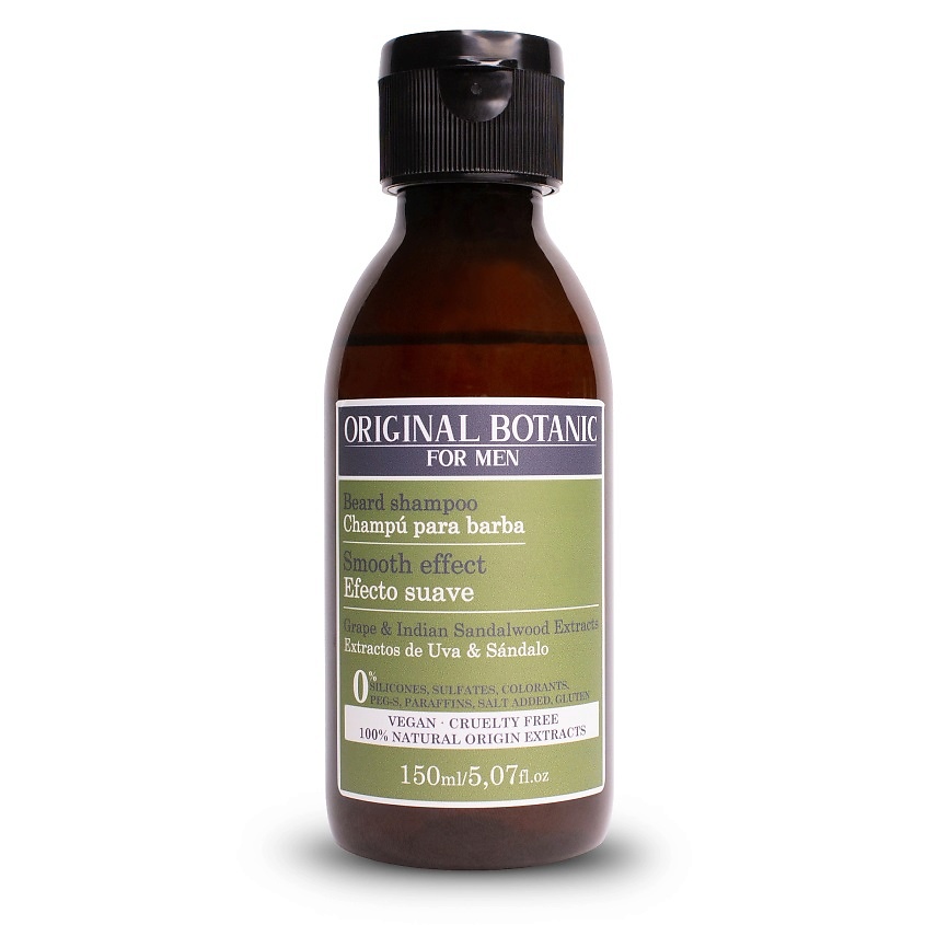 ORIGINAL BOTANIC Шампунь для бороды смягчающий Smooth Effect Beard Shampoo – фото 2