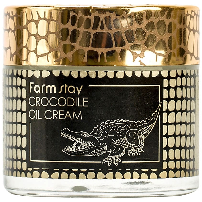 FARMSTAY Крем для лица питательный с жиром крокодила Crocodile Oil Cream – фото 1