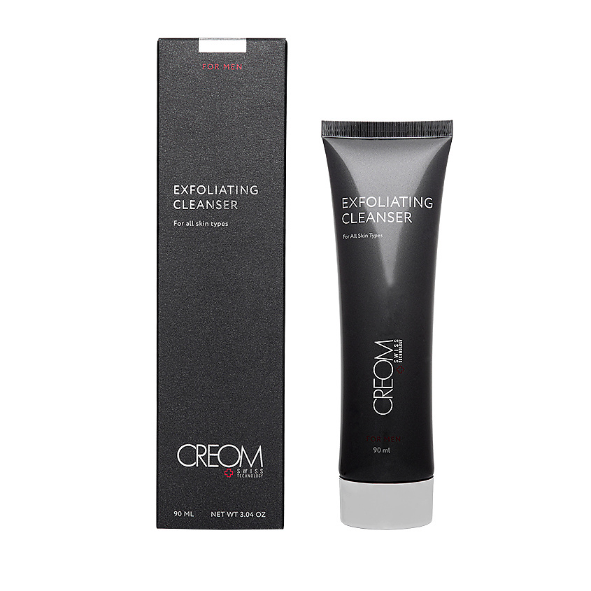 CREOM Очищающий крем-скраб для лица EXFOLIATING CLEANSER for men – фото 2