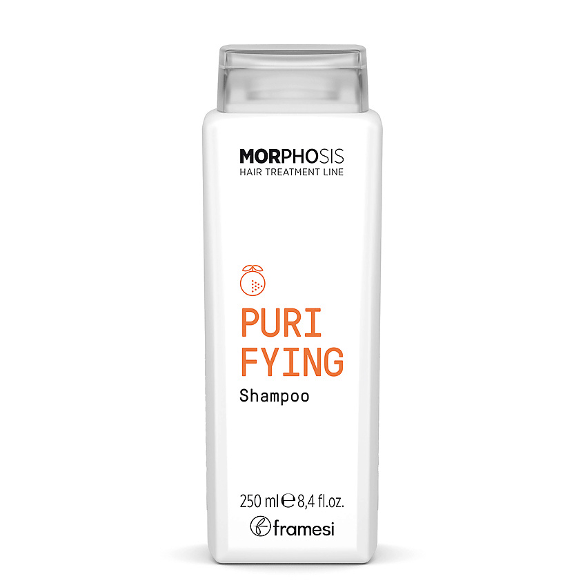 FRAMESI Шампунь от перхоти для глубокого очищения PURIFYING SHAMPOO MORPHOSIS – фото 1