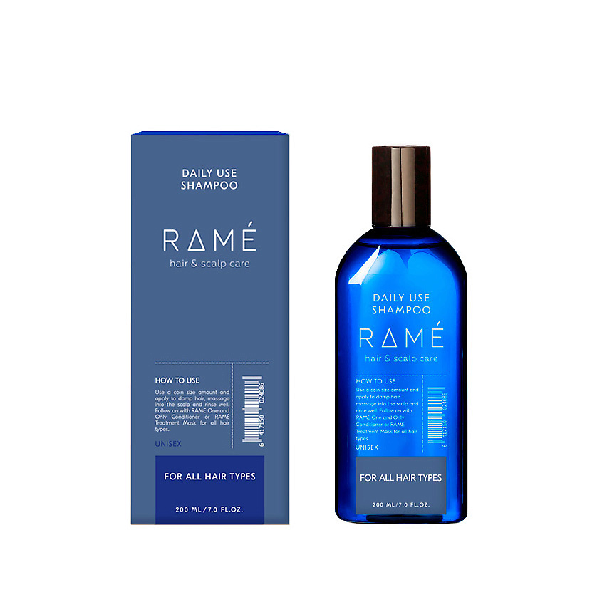 RAMÉ Шампунь для ежедневного использования для всех типов волос RAMÉ DAILY USE SHAMPOO – фото 2