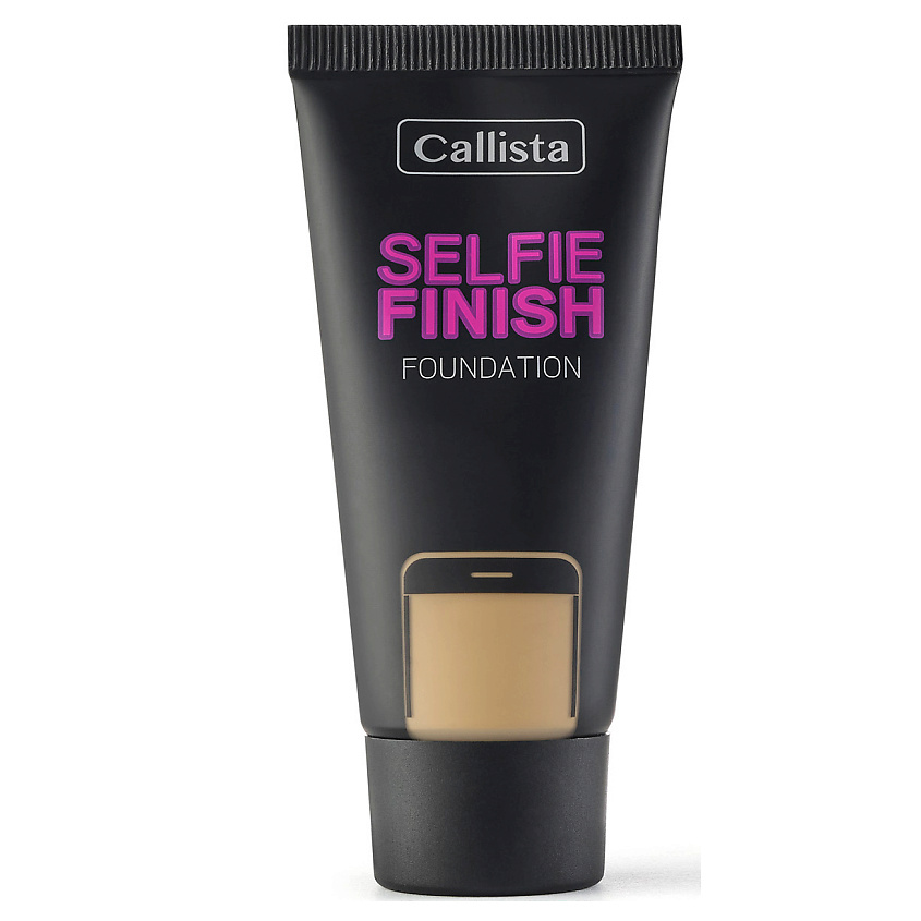 CALLISTA Тональный крем для лица Selfie Finish SPF15, № 130 Медиум Беж 25 мл – фото 1