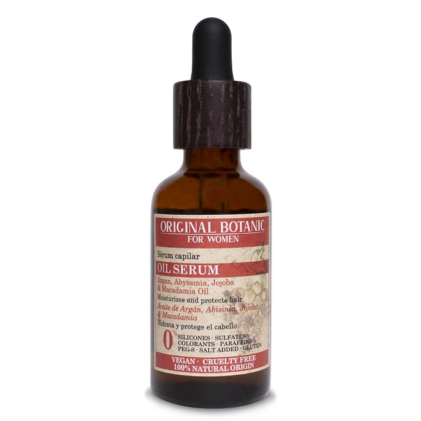 ORIGINAL BOTANIC Сыворотка для волос увлажняющая с маслами Moisturizing Oil Serum – фото 1