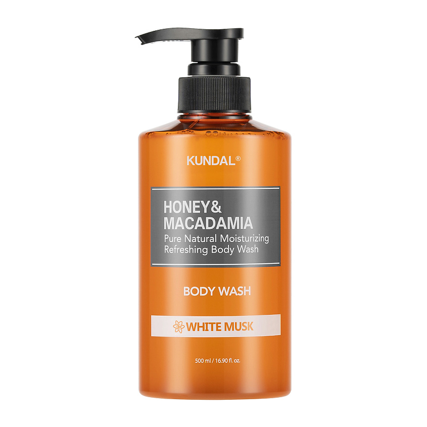 KUNDAL Гель для душа Белый мускус Honey & Macadamia Body Wash – фото 1