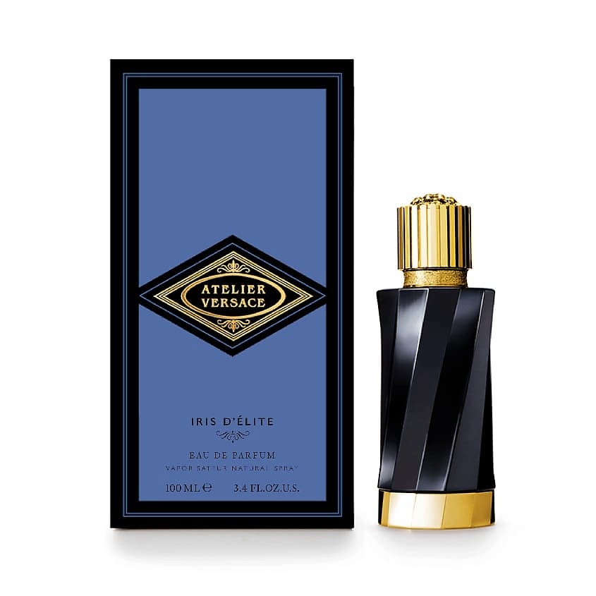 Versace Atelier Iris d'Élite 100ml VERSACE Iris D Elite купить по цене 44499₽ в ЛЭТУАЛЬ