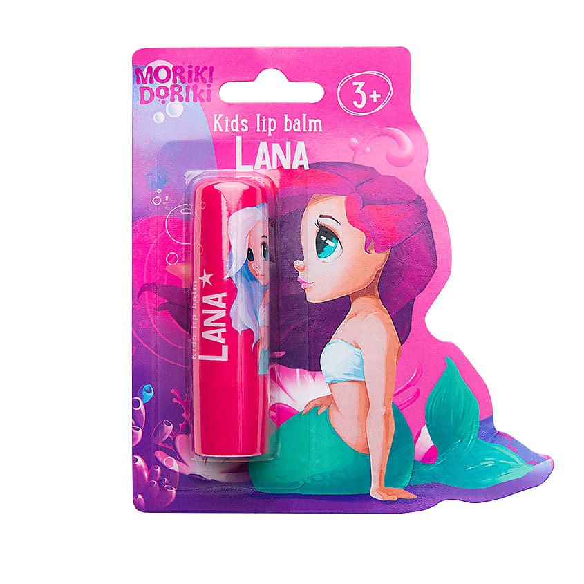 MORIKI DORIKI Детский бальзам для губ Lana с ароматом тропических фруктов – фото 2