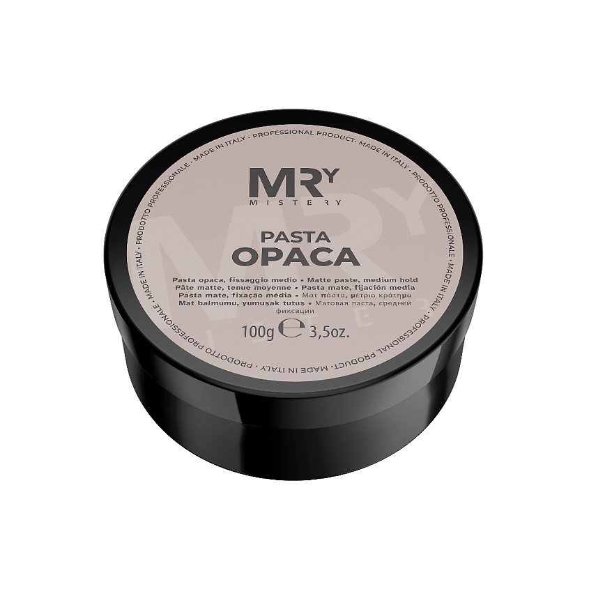 MRY MISTERY Паста для укладки волос матовая средней фиксации Pasta Opaca – фото 1