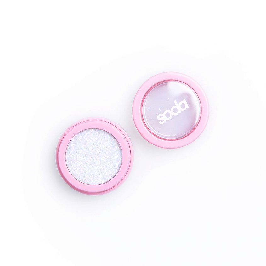 SODA Глиттер гель для лица и тела GLITTER GEL #bizarreshine, 002 LEO, 1,5 г – фото 2
