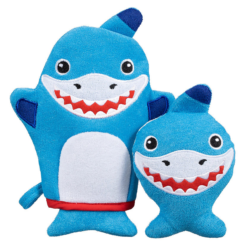 MORIKI DORIKI Набор мочалок SHARKS FAMILY Sponge set – фото 2