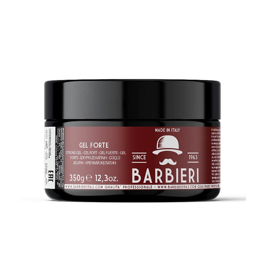 BARBIERI 1963 Гель для укладки волос сильной фиксации Gel Forte – фото 2