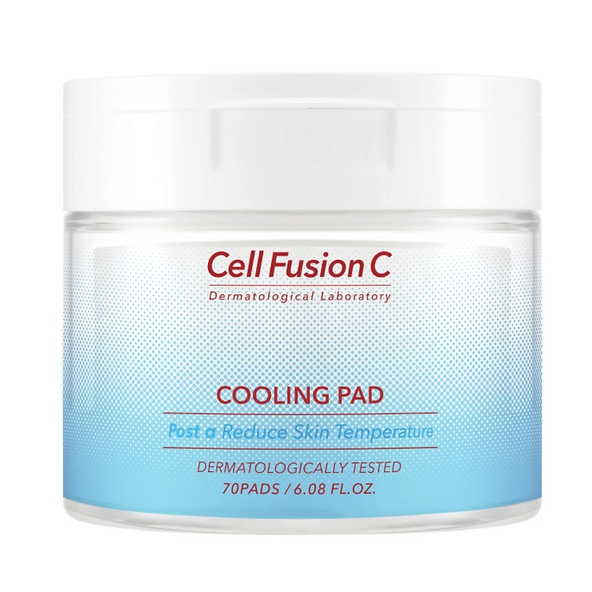 CELL FUSION C Диски для лица охлаждающие и успокаивающие Cooling Pad – фото 1