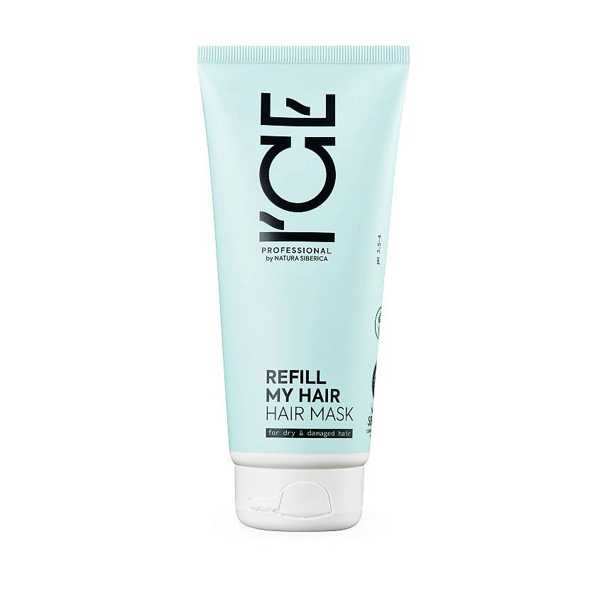 ICE BY NATURA SIBERICA Маска для сухих и повреждённых волос Refill My Hair Hair Mask – фото 1
