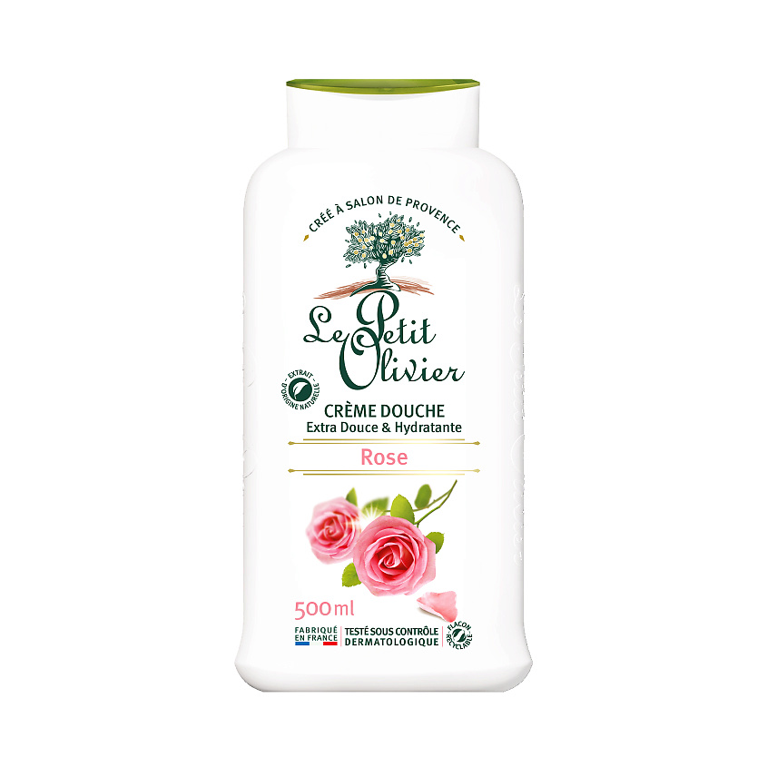 LE PETIT OLIVIER Крем для душа нежный Роза Rose Crème Douche – фото 2