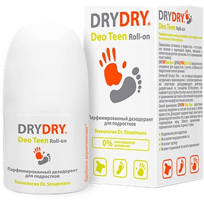 DRY DRY Парфюмированный дезодорант Deo Teen – фото 2