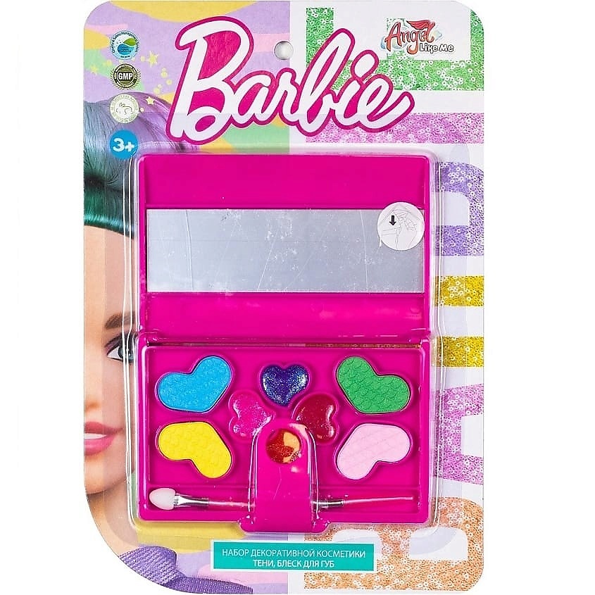 ANGEL LIKE ME Набор детской декоративной косметики для девочек Barbie "Клатч" – фото 1