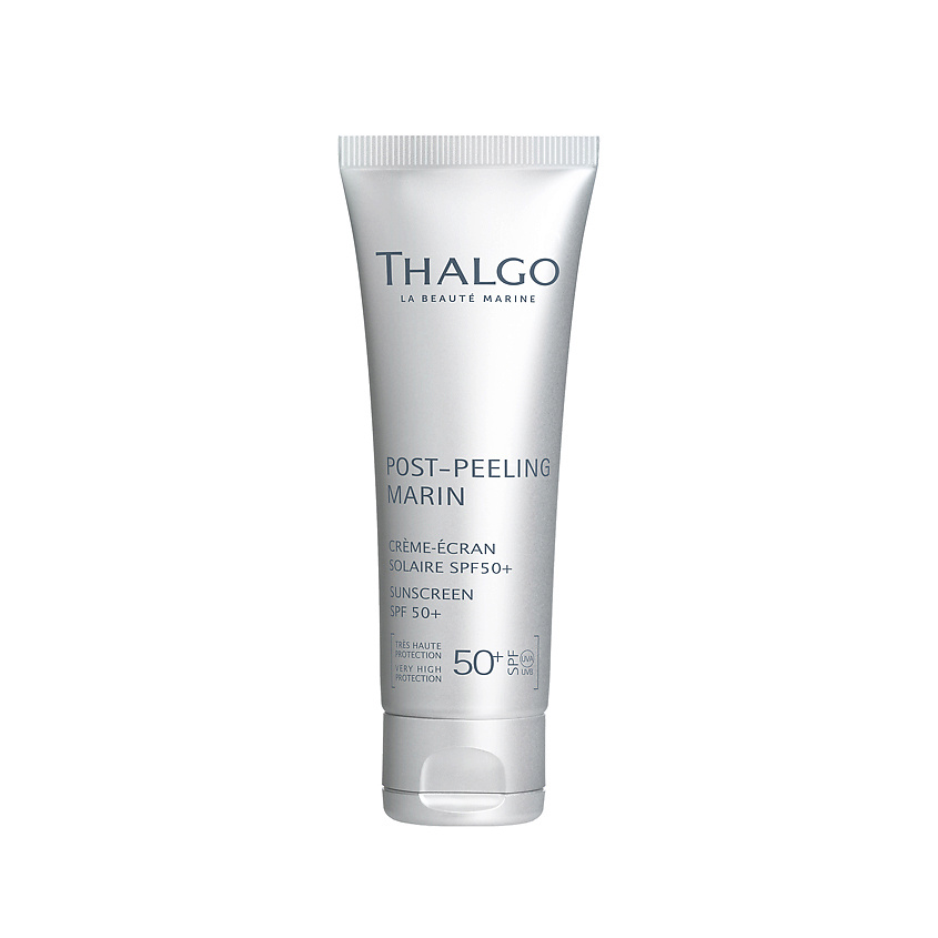THALGO Солнцезащитный крем-экран SPF50+ Post-Peeling Marin Sunscreen – фото 1