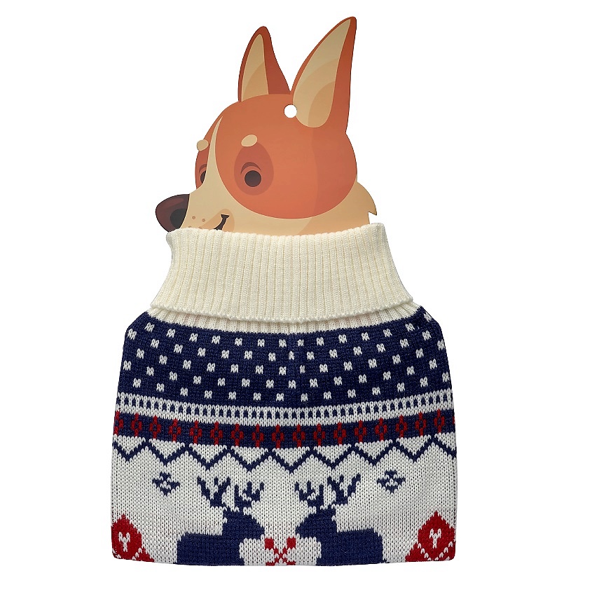 FRIEND OF MINE Кофта для собак BLUE SWEATER #FOM_holidaychiller – фото 2