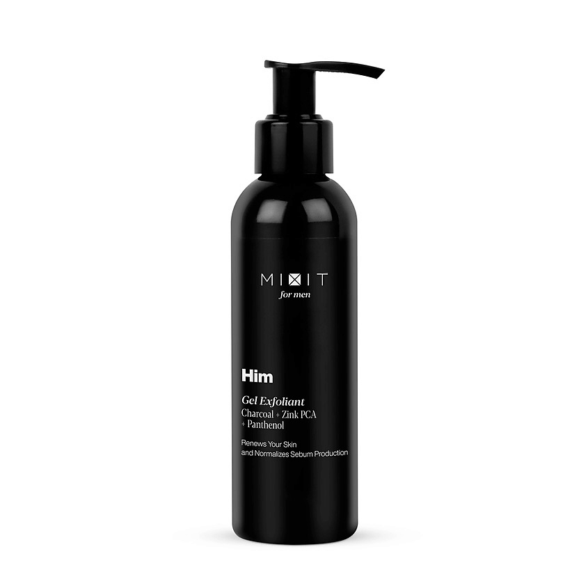 MIXIT Глубоко очищающий гель-эксфолиант с углем Him Gel Exfoliant – фото 2