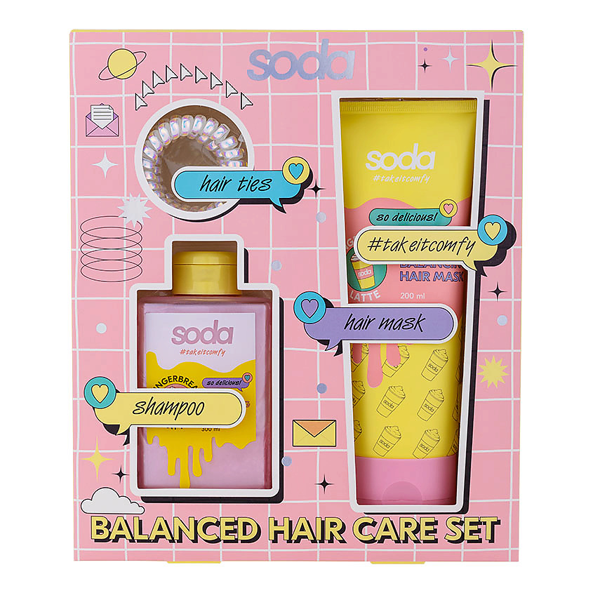 SODA Набор Balanced Hair Care #takeitcomfy – фото 1