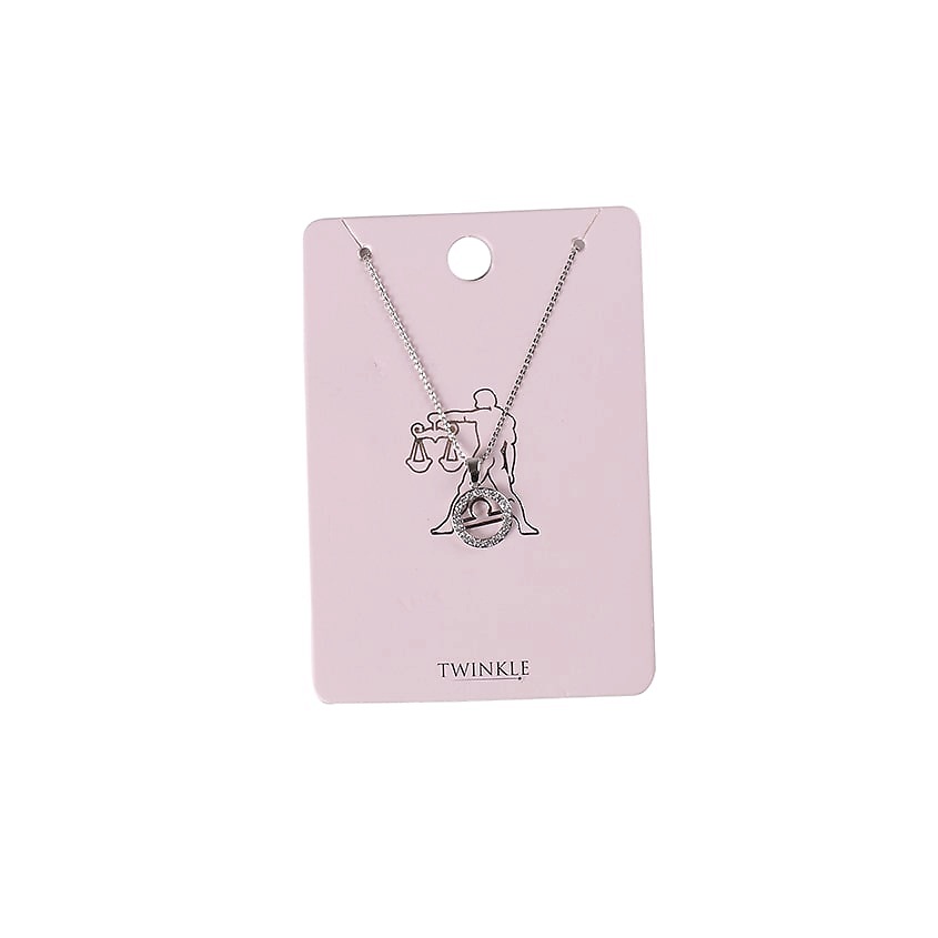 TWINKLE ZODIAC COLLECTION Подвеска с цепочкой "Весы" – фото 2