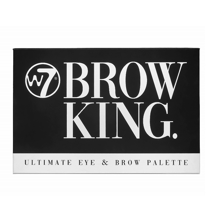W7 Палетка теней для век и бровей King Brow – фото 1