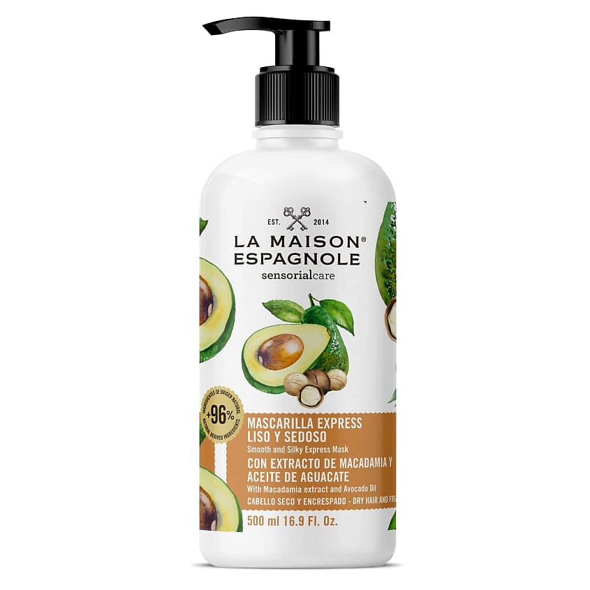 LA MAISON ESPAGNOLE Маска для кудрявых волос для придания гладкости Sensorialcare Smooth and Silky Express Mask – фото 1