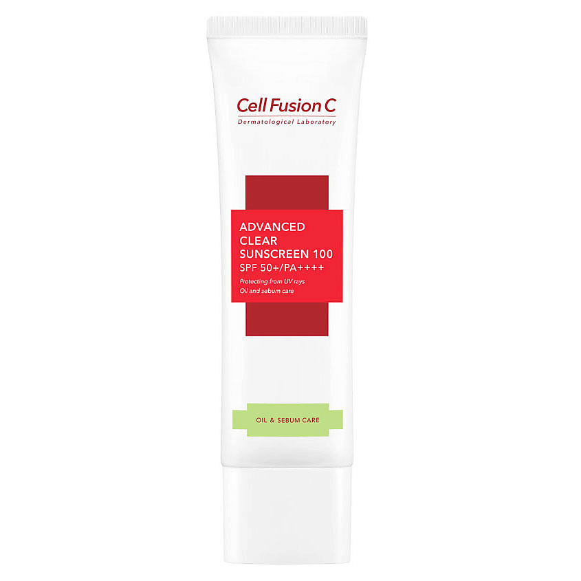 CELL FUSION C Крем солнцезащитный 100 SPF50+ PA++++ для проблемной кожи Advanced Clear Sunscreen – фото 1
