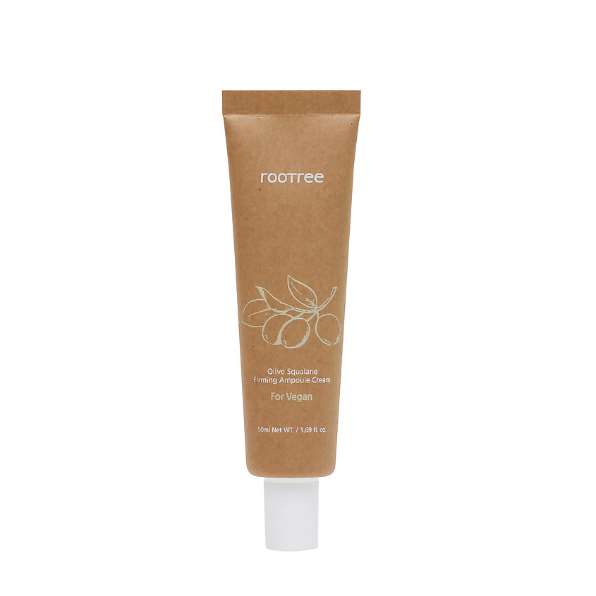 ROOTREE Крем для лица укрепляющий с оливковым скваланом Olive Squalane Firming Ampoule Cream – фото 1
