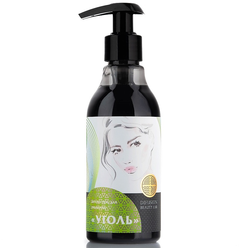 DIFUSION BEAUTY LAB Детокс-гель для умывания Уголь – фото 1
