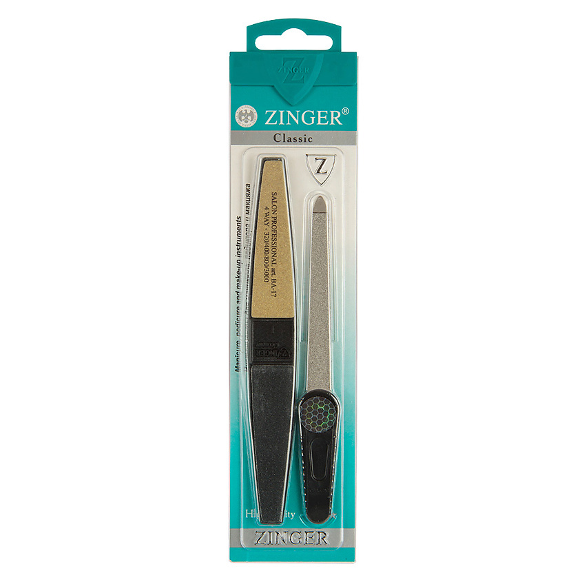 ZINGER Набор для маникюра и педикюра Classic SIS-01 – фото 2