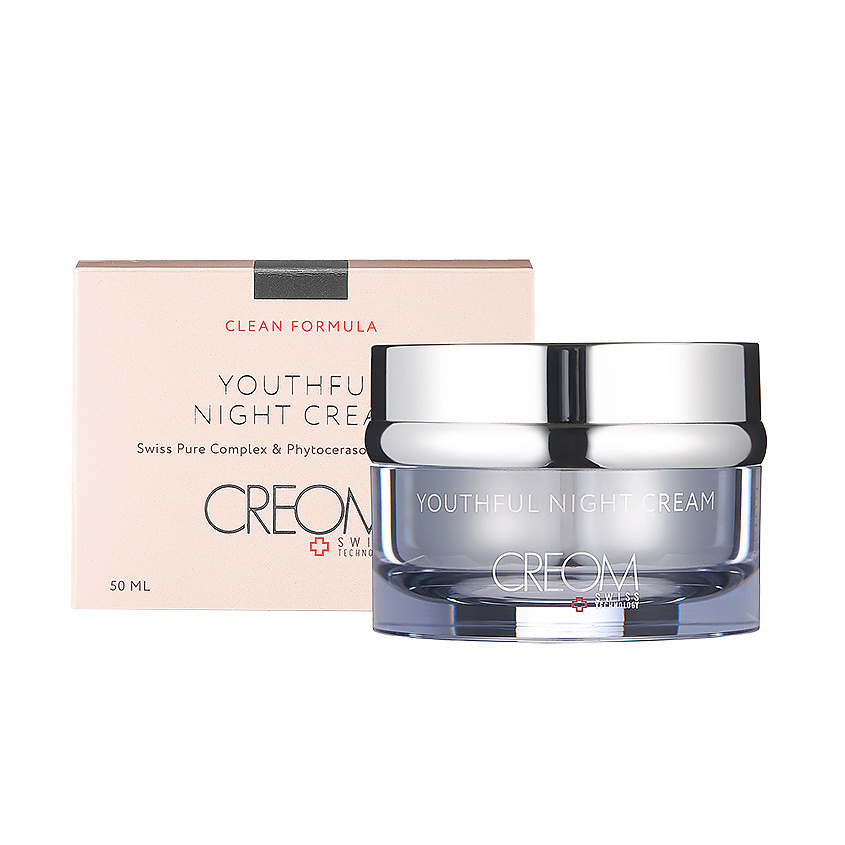 CREOM Крем ночной омолаживающий Youthful Night Cream – фото 2