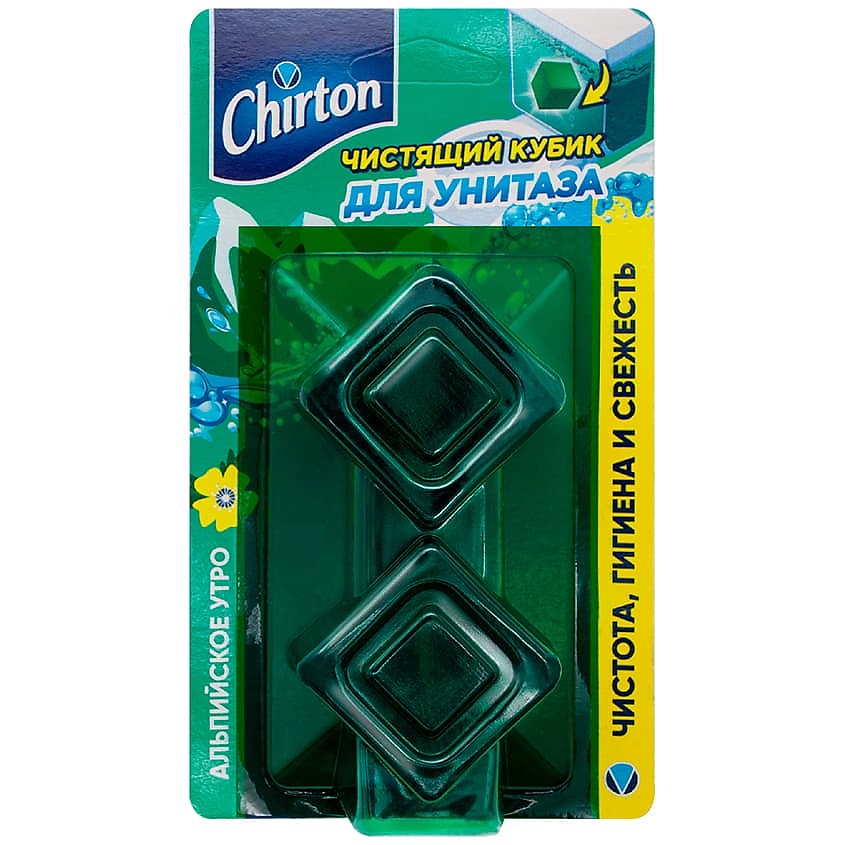 CHIRTON Чистящие таблетки для унитаза "Альпийское Утро" – фото 2