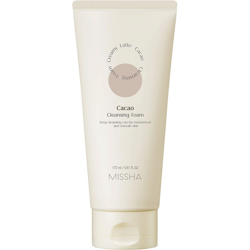 MISSHA Пенка для умывания Creamy Latte с маслом Какао и медом – фото 1