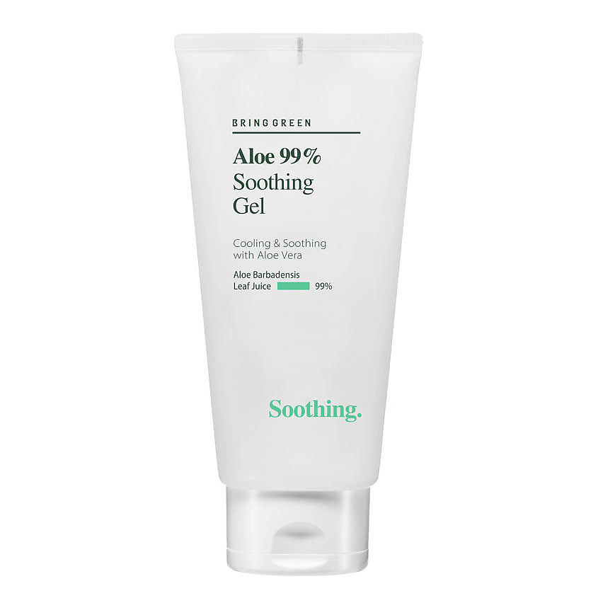 BRING GREEN Гель для лица успокаивающий с алоэ 99% Aloe Soothing Gel – фото 1