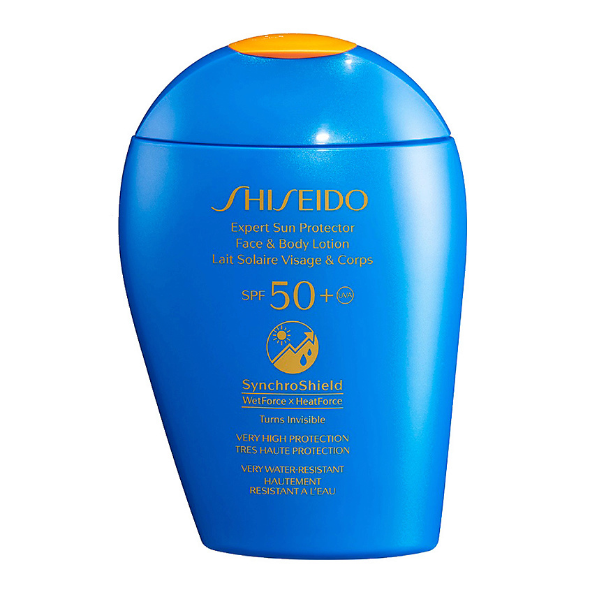 SHISEIDO Солнцезащитный лосьон для лица и тела SPF 50+ Expert Sun – фото 1