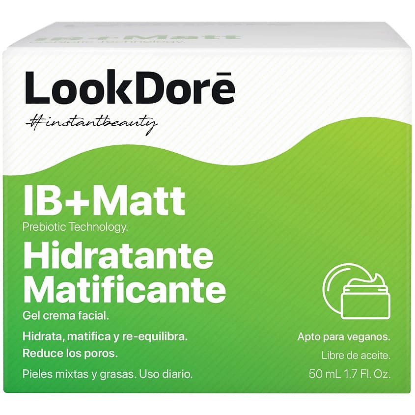 LOOK DORE Матирующий гель-крем для проблемной кожи лица MOISTURIZING MATTIFYING – фото 1